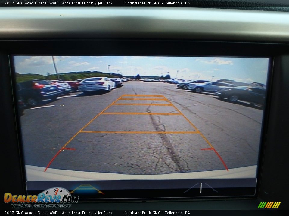 2017 GMC Acadia Denali AWD White Frost Tricoat / Jet Black Photo #28