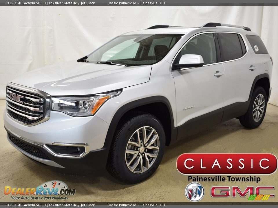 2019 GMC Acadia SLE Quicksilver Metallic / Jet Black Photo #1