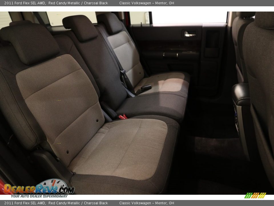 2011 Ford Flex SEL AWD Red Candy Metallic / Charcoal Black Photo #16