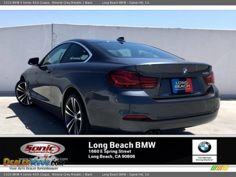 2020 BMW 4 Series 430i Coupe Mineral Grey Metallic / Black Photo #2