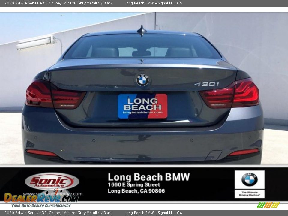 2020 BMW 4 Series 430i Coupe Mineral Grey Metallic / Black Photo #3