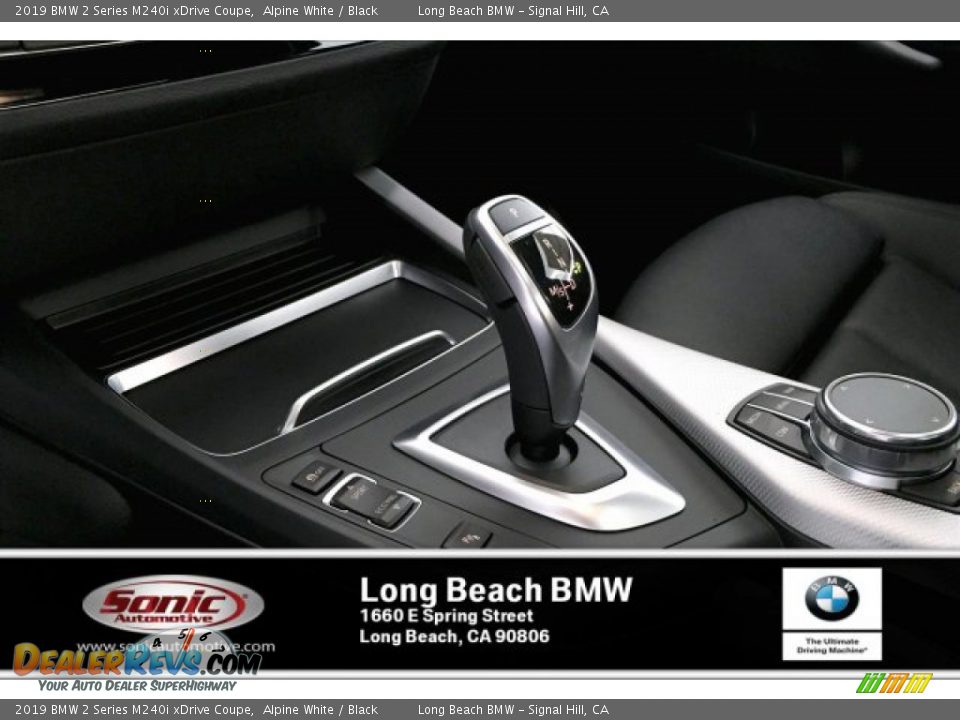 2019 BMW 2 Series M240i xDrive Coupe Alpine White / Black Photo #6