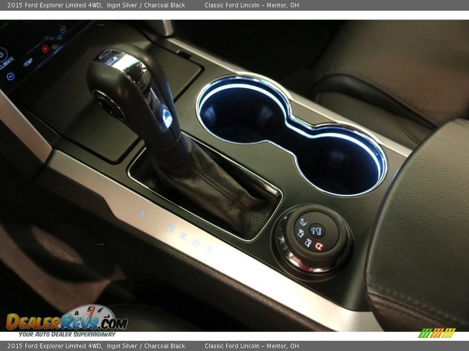 2015 Ford Explorer Limited 4WD Ingot Silver / Charcoal Black Photo #16