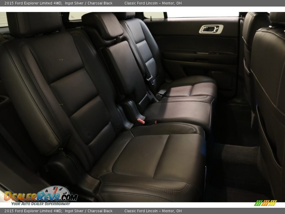2015 Ford Explorer Limited 4WD Ingot Silver / Charcoal Black Photo #20