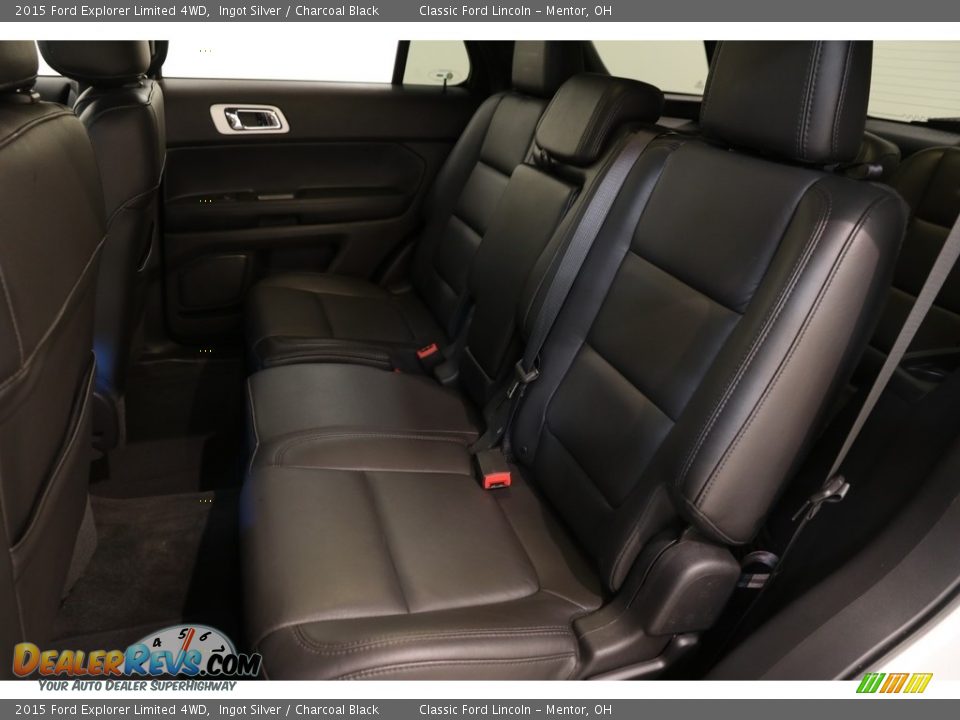 2015 Ford Explorer Limited 4WD Ingot Silver / Charcoal Black Photo #21
