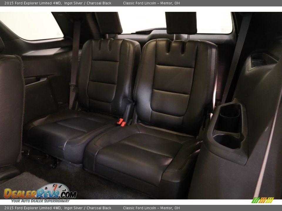 2015 Ford Explorer Limited 4WD Ingot Silver / Charcoal Black Photo #22