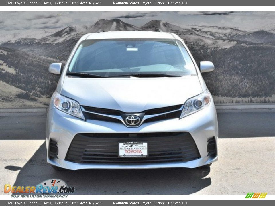 2020 Toyota Sienna LE AWD Celestial Silver Metallic / Ash Photo #2