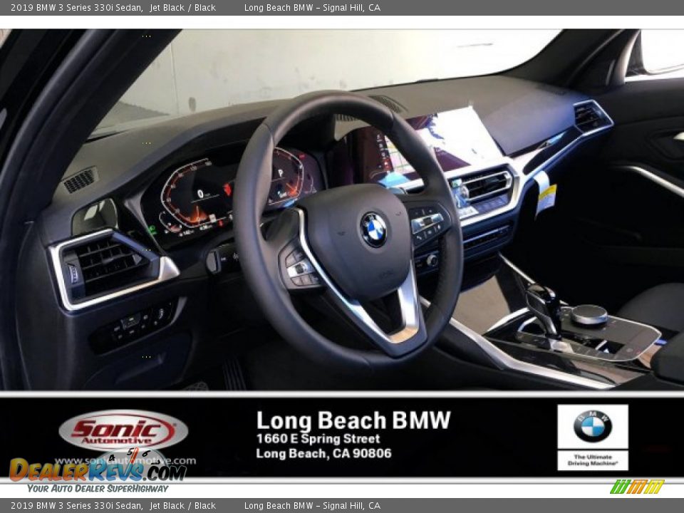 2019 BMW 3 Series 330i Sedan Jet Black / Black Photo #4