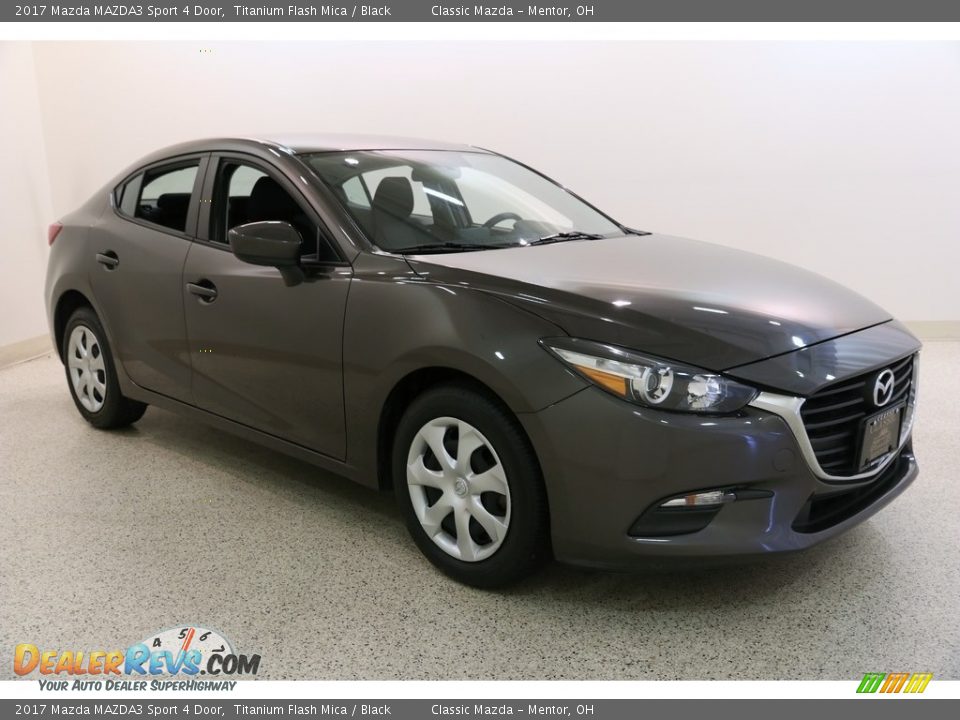 2017 Mazda MAZDA3 Sport 4 Door Titanium Flash Mica / Black Photo #1