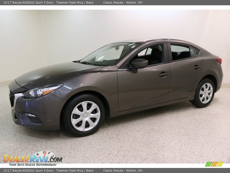 2017 Mazda MAZDA3 Sport 4 Door Titanium Flash Mica / Black Photo #3