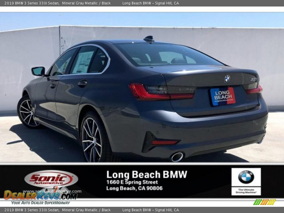 2019 BMW 3 Series 330i Sedan Mineral Gray Metallic / Black Photo #2