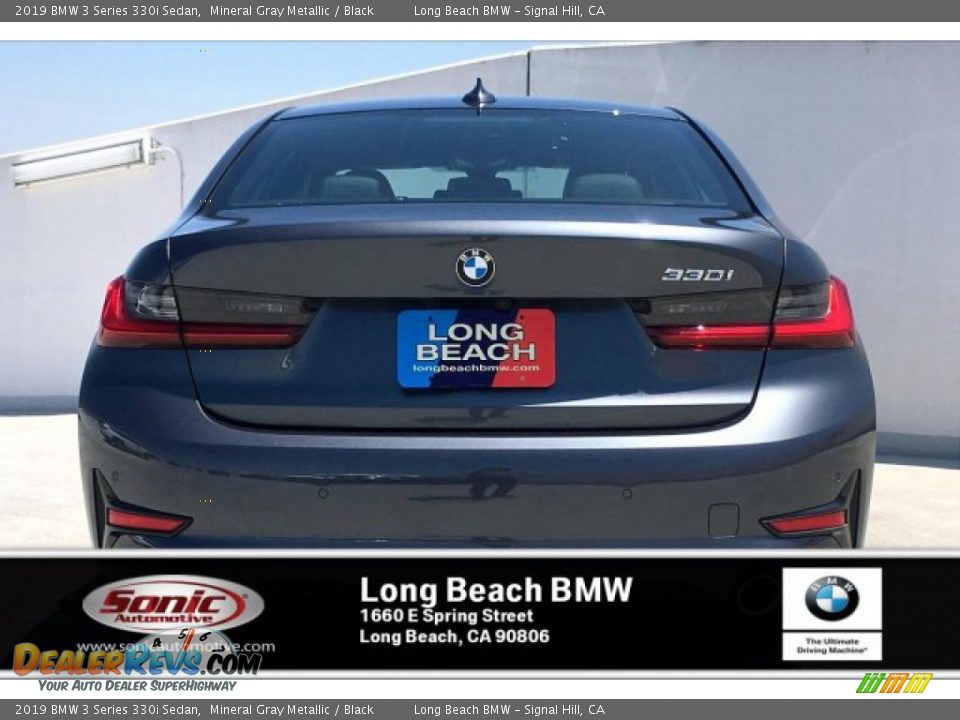 2019 BMW 3 Series 330i Sedan Mineral Gray Metallic / Black Photo #3