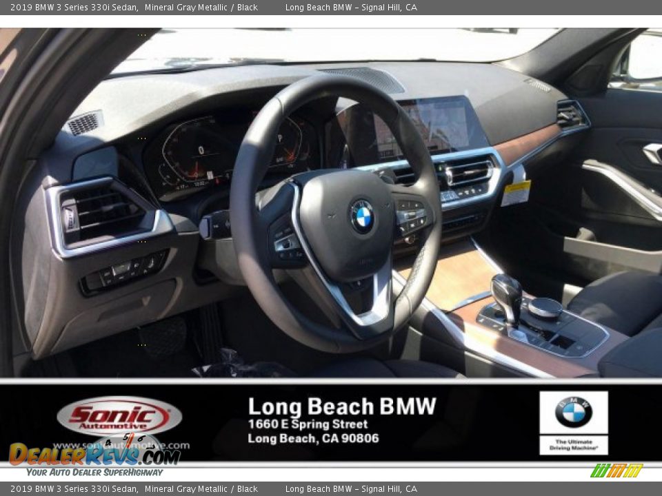 2019 BMW 3 Series 330i Sedan Mineral Gray Metallic / Black Photo #4