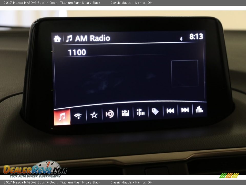 2017 Mazda MAZDA3 Sport 4 Door Titanium Flash Mica / Black Photo #15