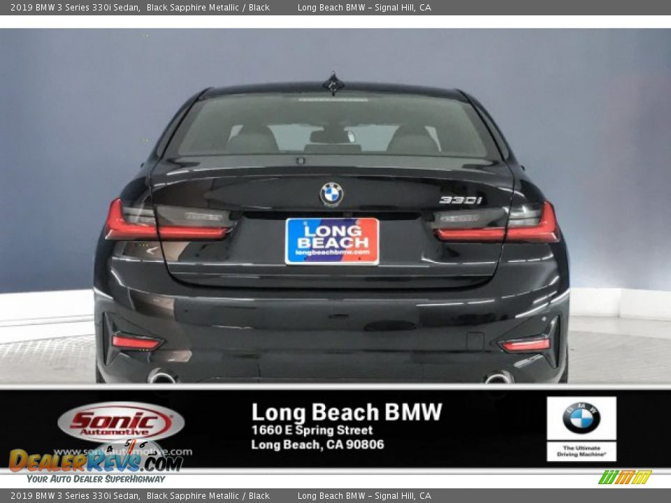 2019 BMW 3 Series 330i Sedan Black Sapphire Metallic / Black Photo #3