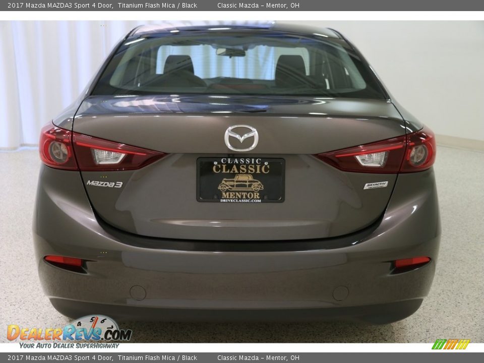 2017 Mazda MAZDA3 Sport 4 Door Titanium Flash Mica / Black Photo #20