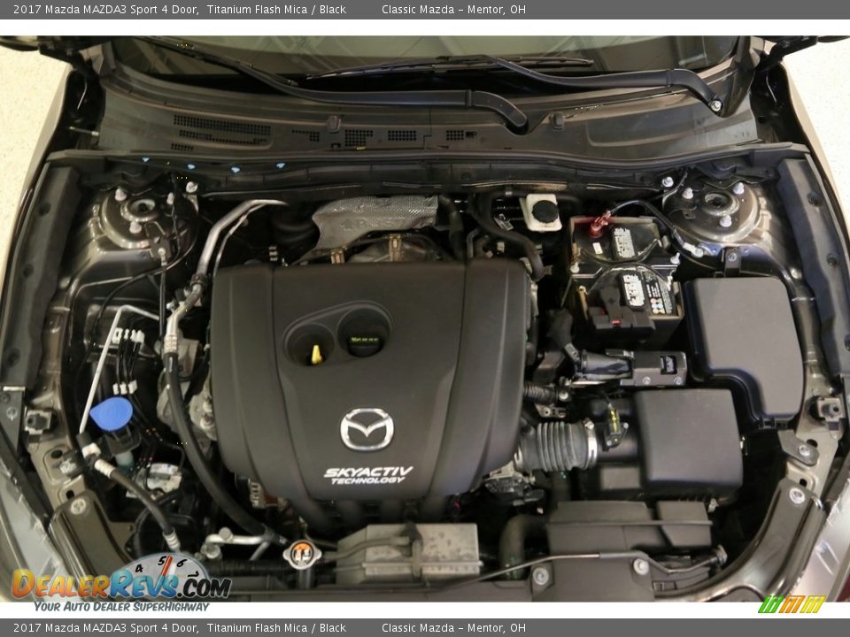 2017 Mazda MAZDA3 Sport 4 Door Titanium Flash Mica / Black Photo #21