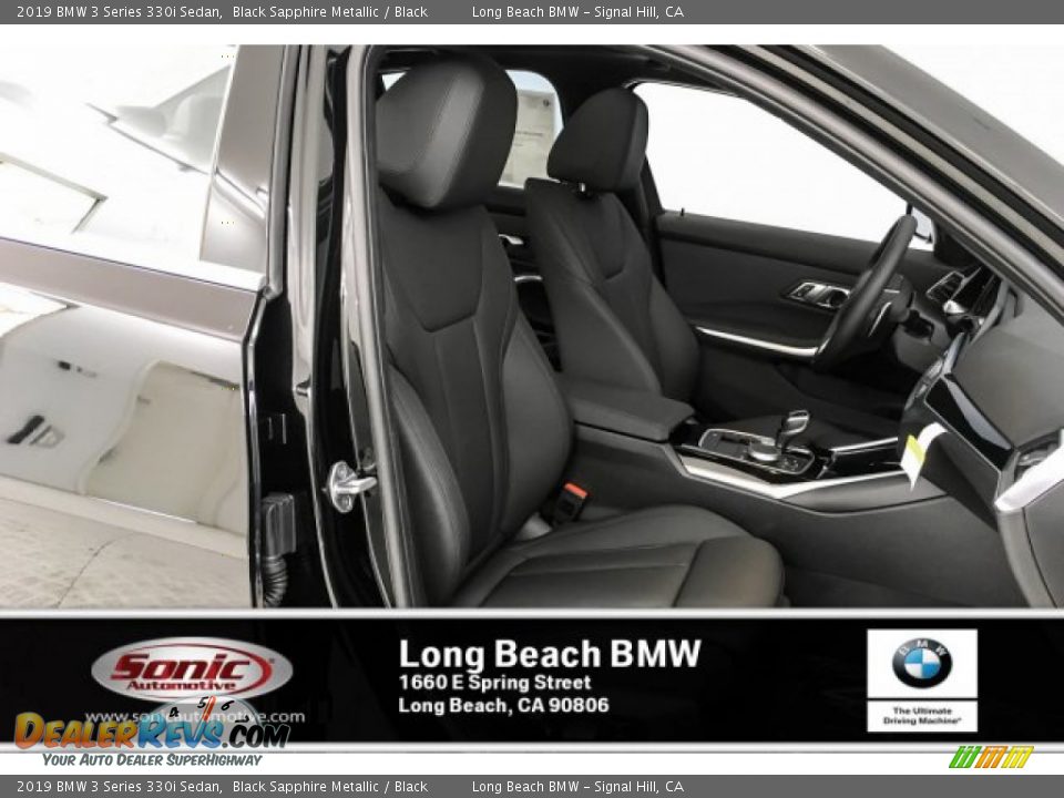 2019 BMW 3 Series 330i Sedan Black Sapphire Metallic / Black Photo #5