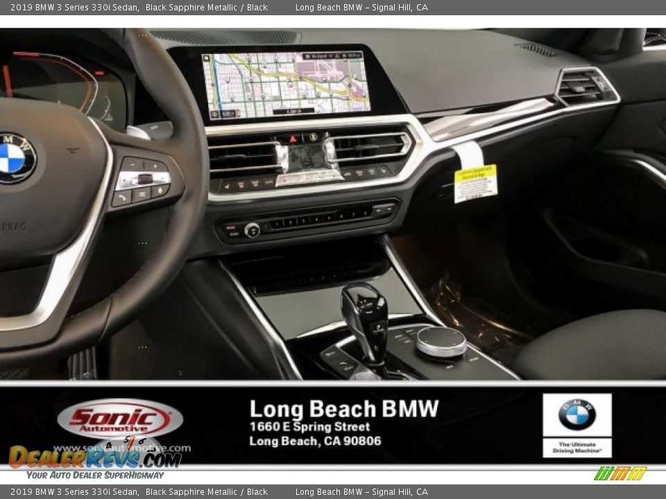 2019 BMW 3 Series 330i Sedan Black Sapphire Metallic / Black Photo #6