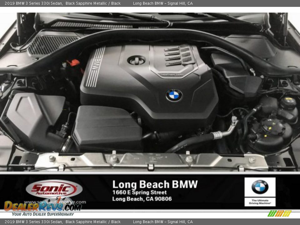 2019 BMW 3 Series 330i Sedan Black Sapphire Metallic / Black Photo #8