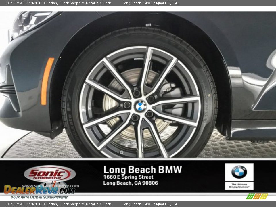 2019 BMW 3 Series 330i Sedan Black Sapphire Metallic / Black Photo #9