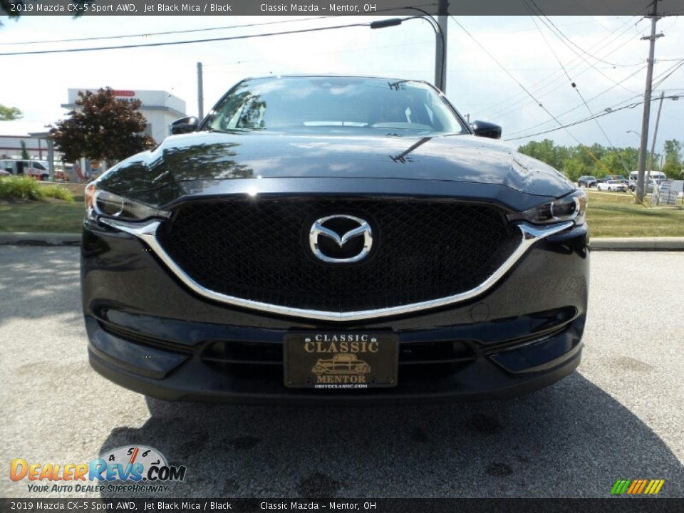 2019 Mazda CX-5 Sport AWD Jet Black Mica / Black Photo #2