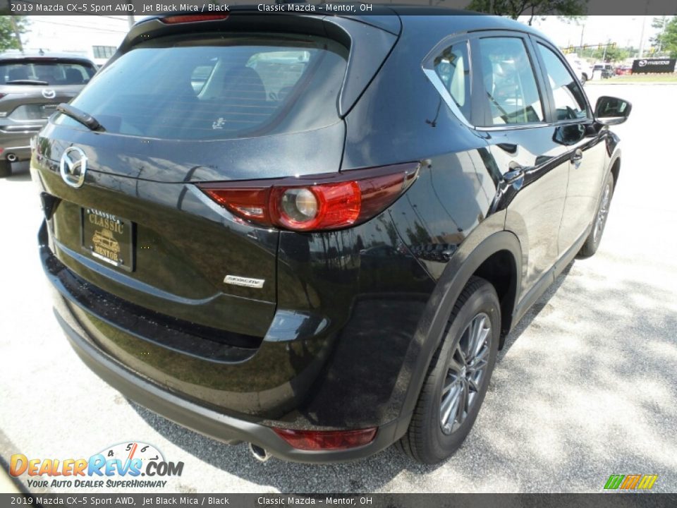 2019 Mazda CX-5 Sport AWD Jet Black Mica / Black Photo #7
