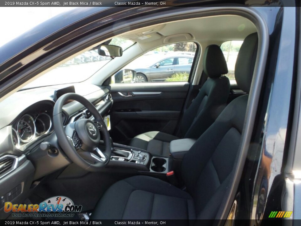 2019 Mazda CX-5 Sport AWD Jet Black Mica / Black Photo #8