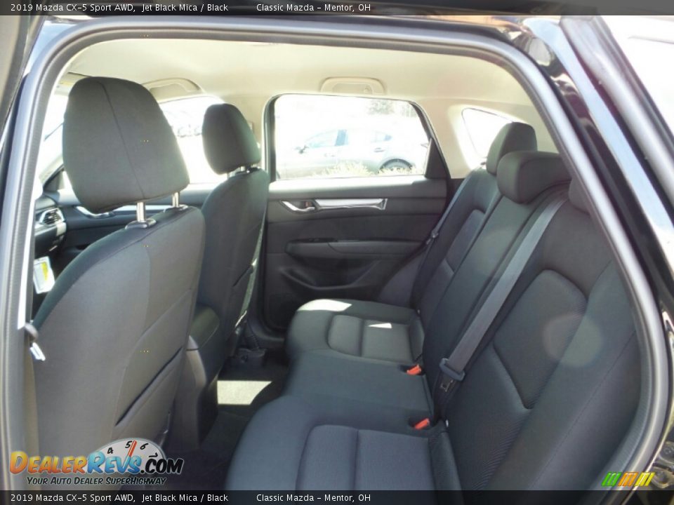 2019 Mazda CX-5 Sport AWD Jet Black Mica / Black Photo #9