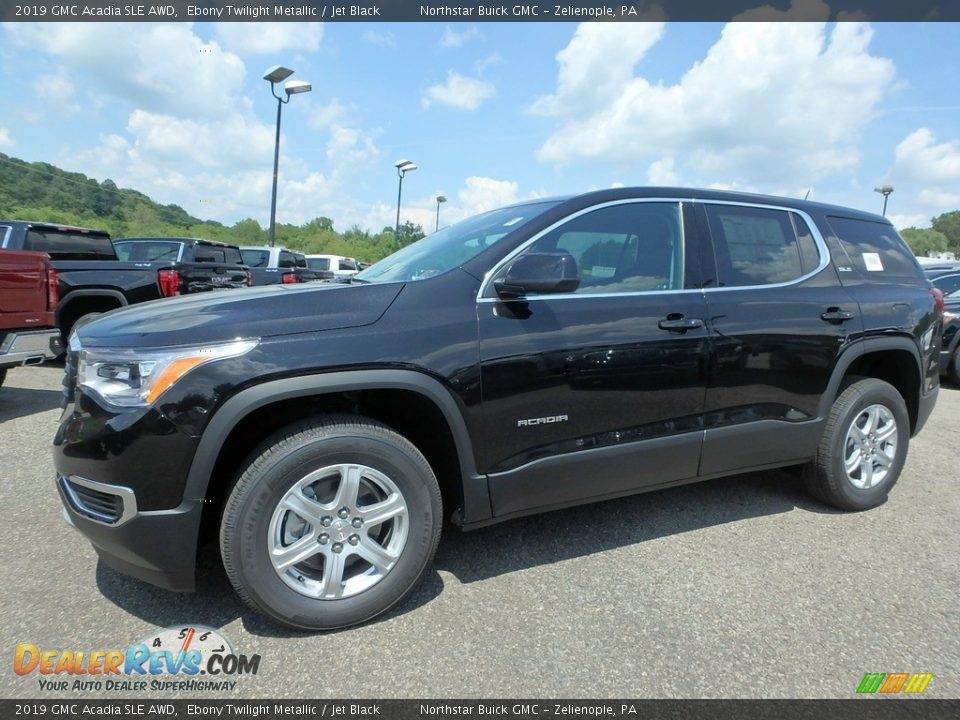 2019 GMC Acadia SLE AWD Ebony Twilight Metallic / Jet Black Photo #1