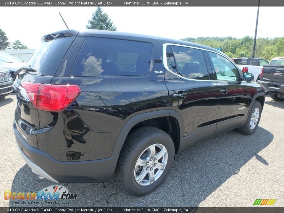2019 GMC Acadia SLE AWD Ebony Twilight Metallic / Jet Black Photo #5