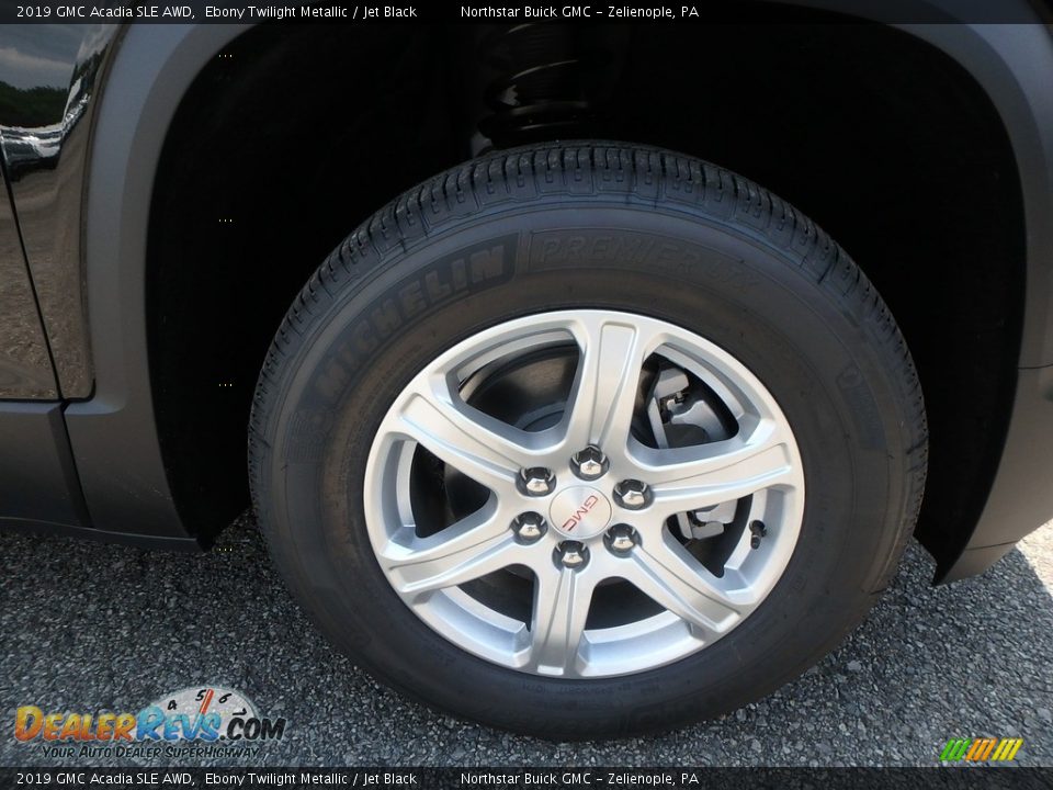 2019 GMC Acadia SLE AWD Ebony Twilight Metallic / Jet Black Photo #10
