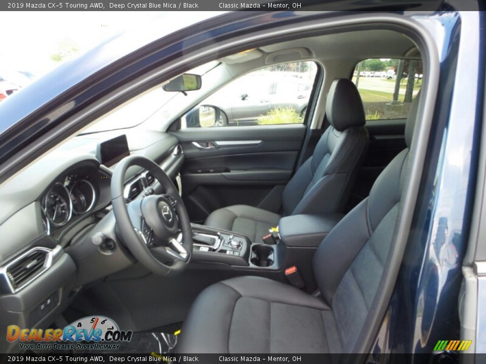 2019 Mazda CX-5 Touring AWD Deep Crystal Blue Mica / Black Photo #8