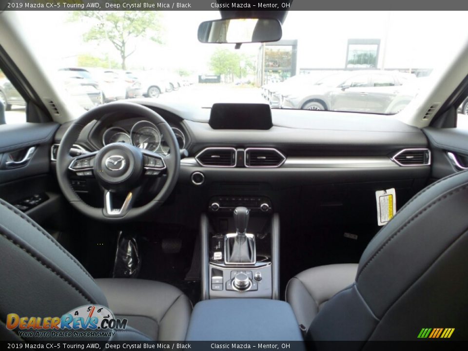 2019 Mazda CX-5 Touring AWD Deep Crystal Blue Mica / Black Photo #10