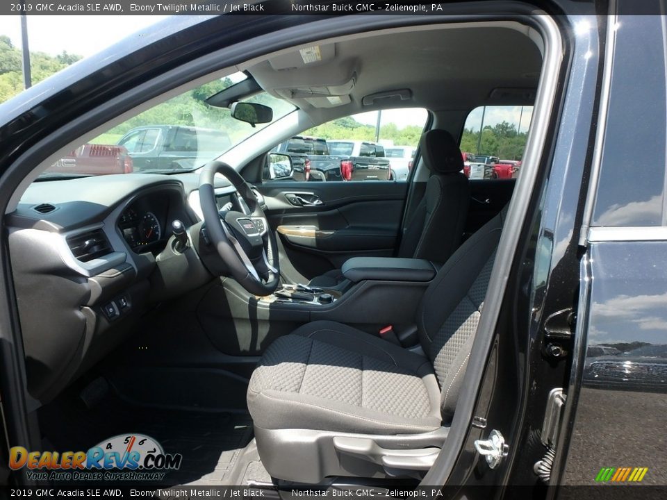 2019 GMC Acadia SLE AWD Ebony Twilight Metallic / Jet Black Photo #12