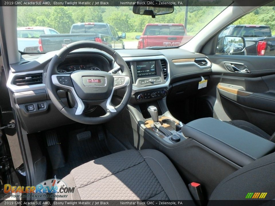 2019 GMC Acadia SLE AWD Ebony Twilight Metallic / Jet Black Photo #15