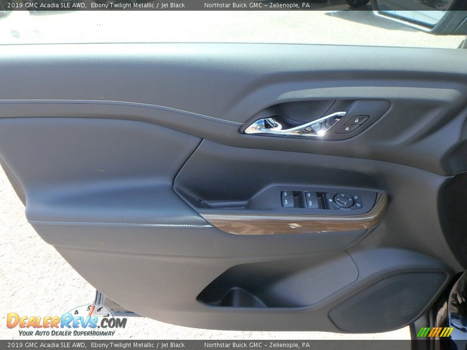 2019 GMC Acadia SLE AWD Ebony Twilight Metallic / Jet Black Photo #16