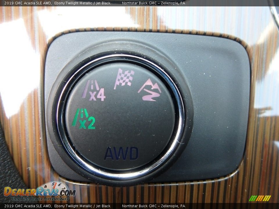 2019 GMC Acadia SLE AWD Ebony Twilight Metallic / Jet Black Photo #18