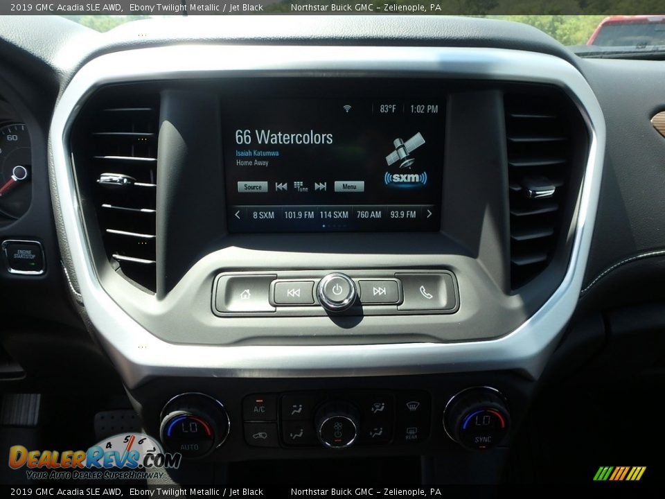 2019 GMC Acadia SLE AWD Ebony Twilight Metallic / Jet Black Photo #19