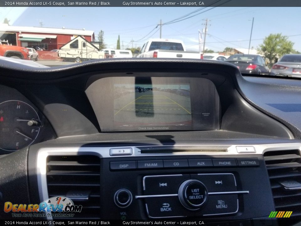 2014 Honda Accord LX-S Coupe San Marino Red / Black Photo #8