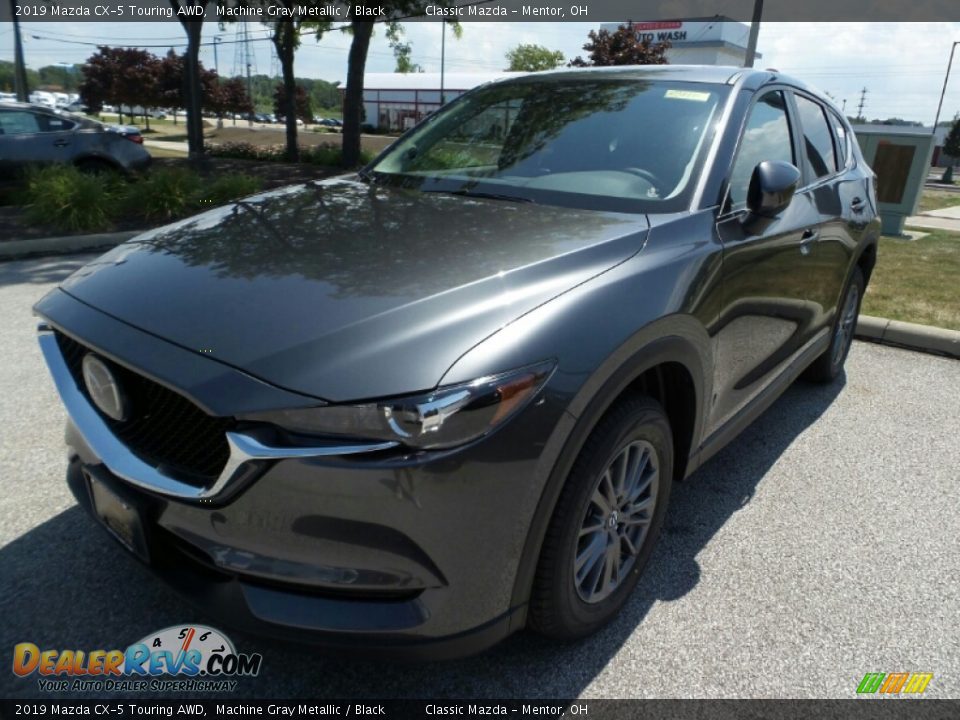 2019 Mazda CX-5 Touring AWD Machine Gray Metallic / Black Photo #3