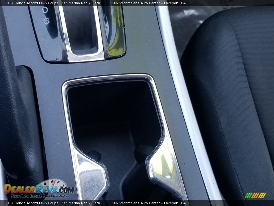 2014 Honda Accord LX-S Coupe San Marino Red / Black Photo #11