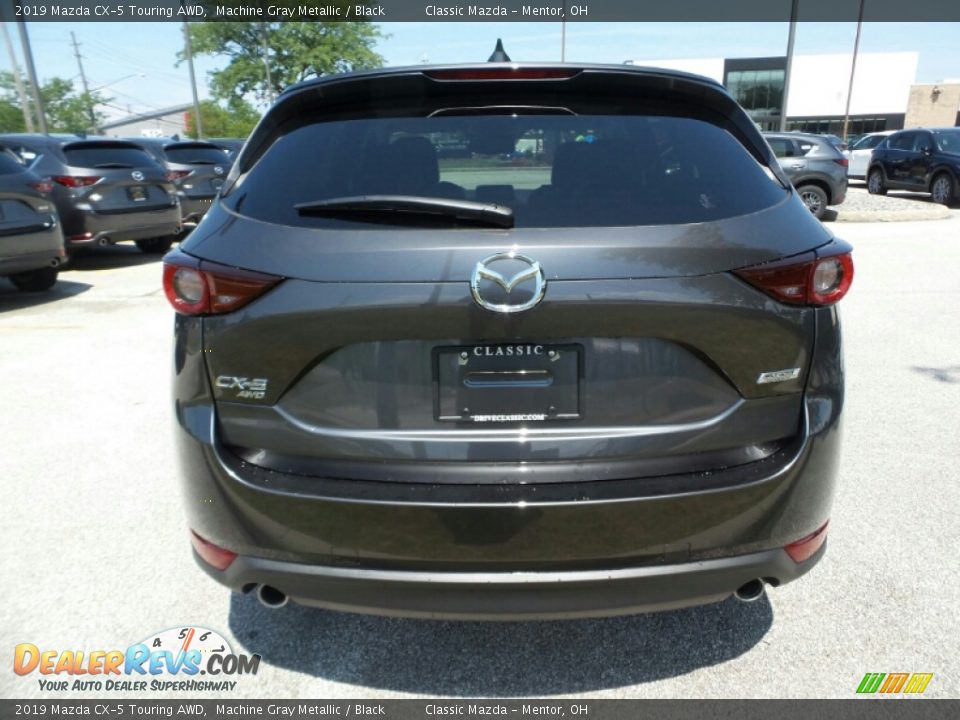 2019 Mazda CX-5 Touring AWD Machine Gray Metallic / Black Photo #6
