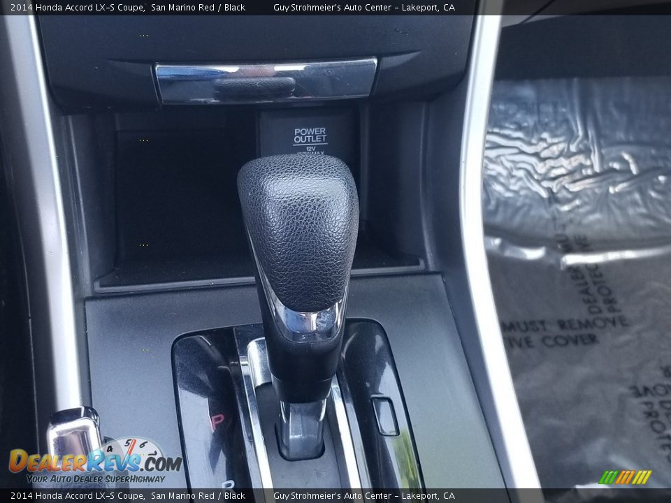 2014 Honda Accord LX-S Coupe San Marino Red / Black Photo #12