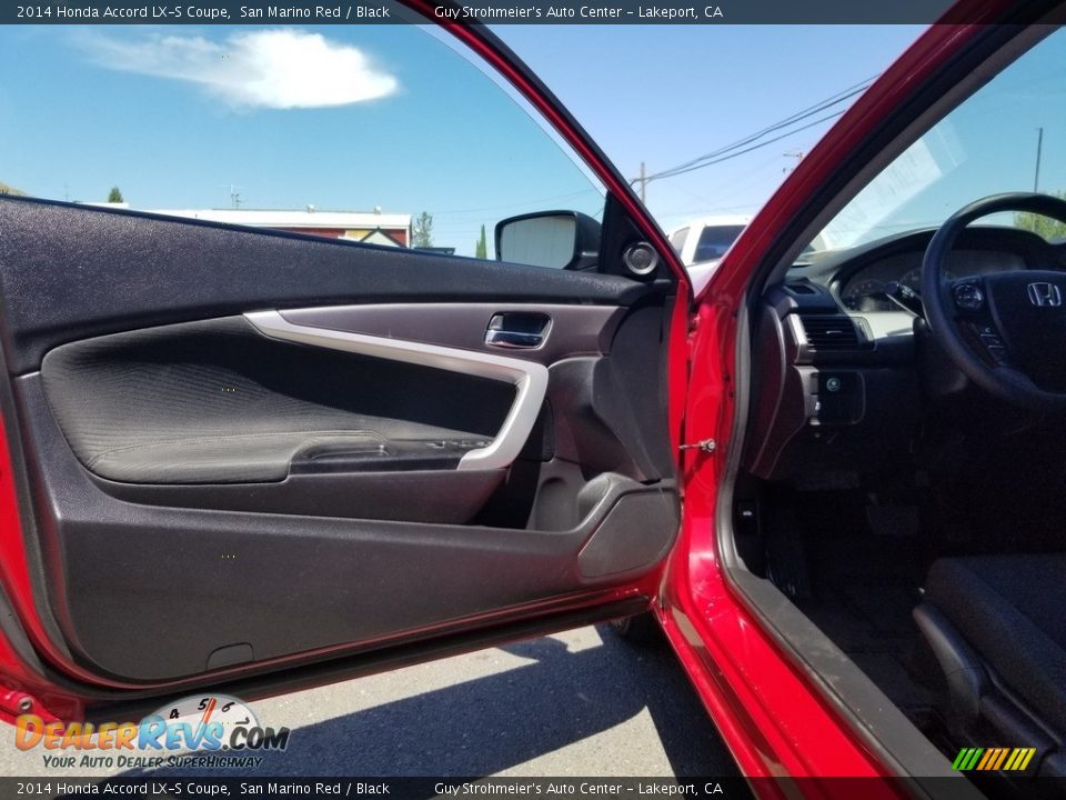 2014 Honda Accord LX-S Coupe San Marino Red / Black Photo #15