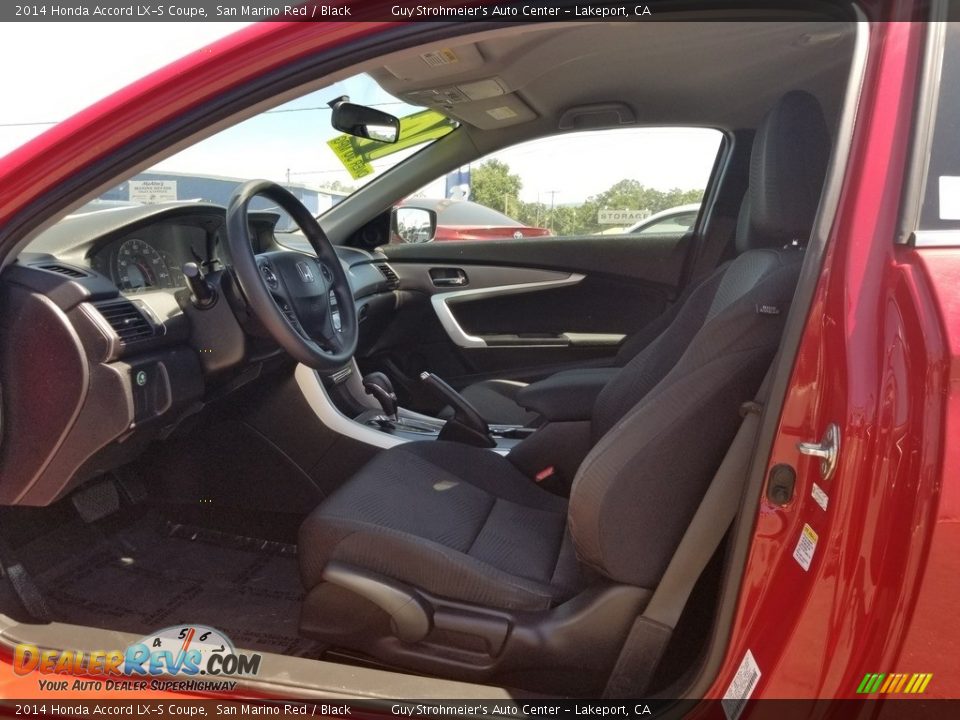 2014 Honda Accord LX-S Coupe San Marino Red / Black Photo #16