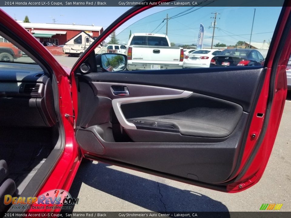 2014 Honda Accord LX-S Coupe San Marino Red / Black Photo #17