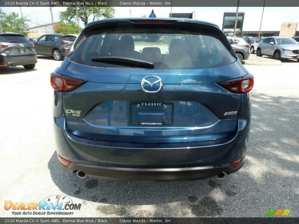 2019 Mazda CX-5 Sport AWD Eternal Blue Mica / Black Photo #5