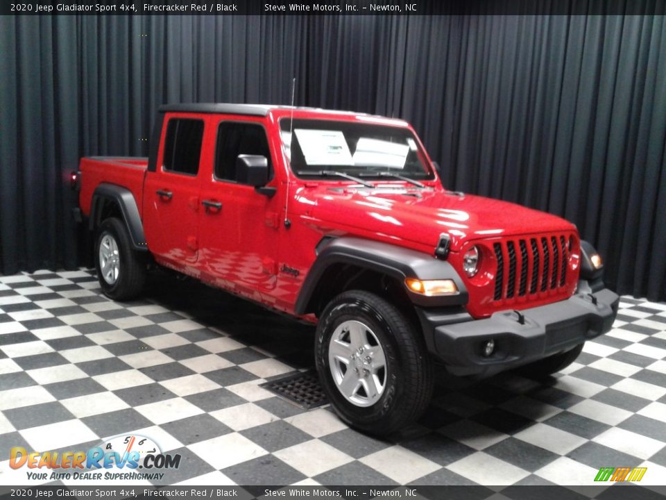 2020 Jeep Gladiator Sport 4x4 Firecracker Red / Black Photo #4