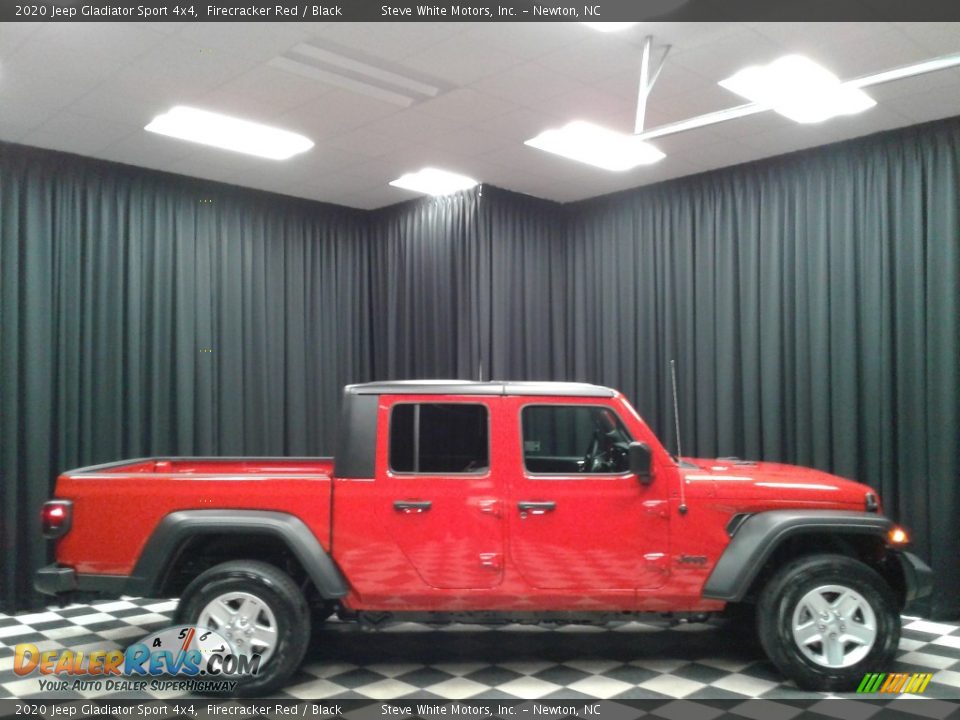 2020 Jeep Gladiator Sport 4x4 Firecracker Red / Black Photo #5